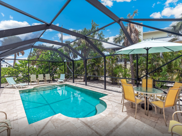Boca Grande Lovely Pool Home with 3 Bedrooms